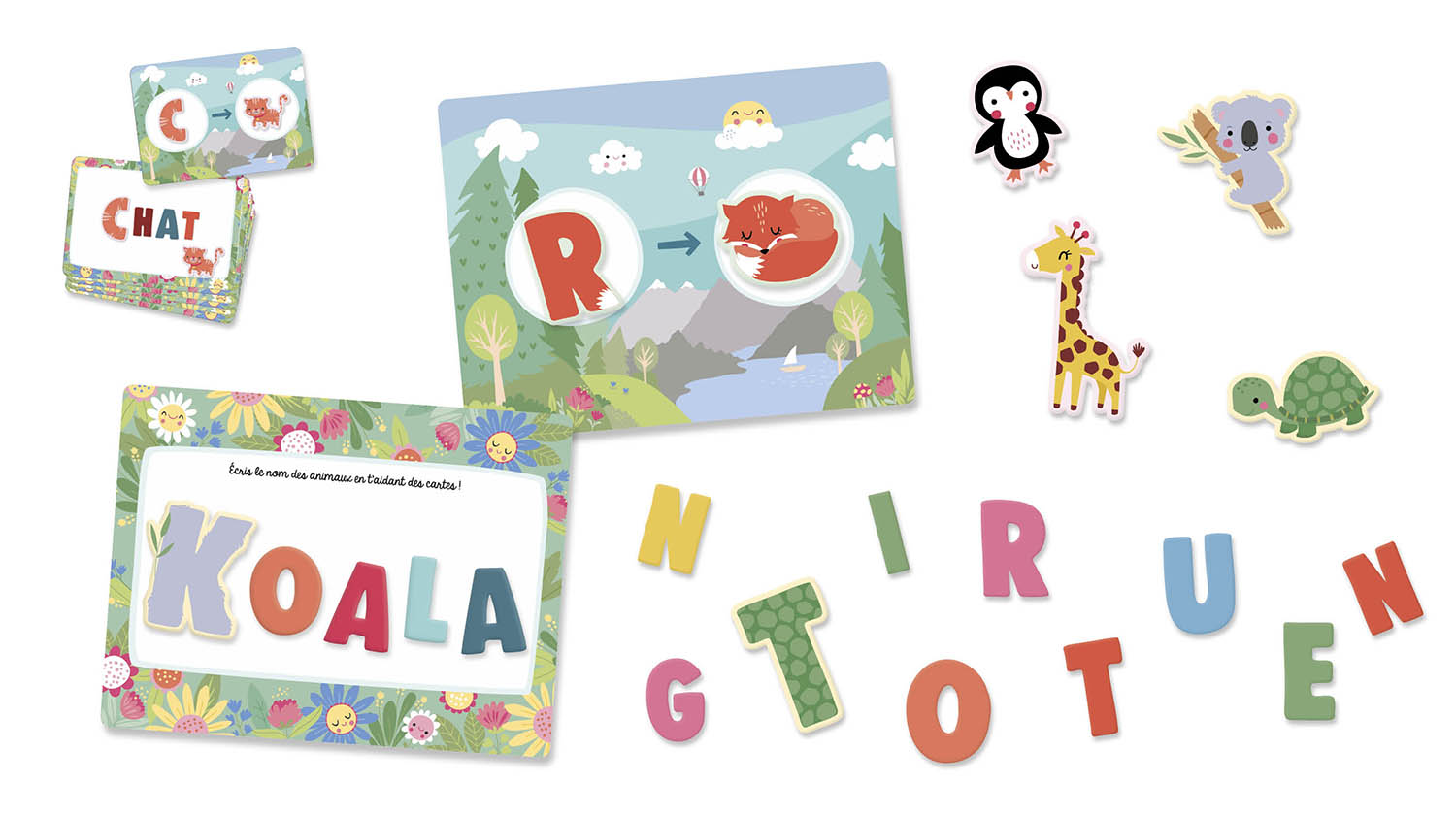 Mon petit coffret aimanté - Abécédaire 