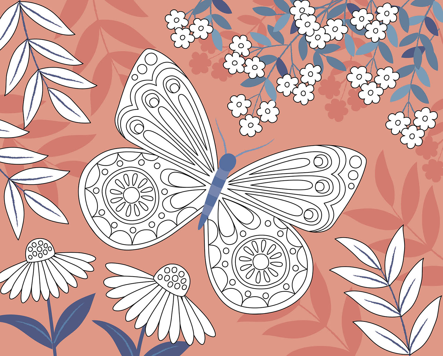 Peinture aquarelle - forêt enchantée