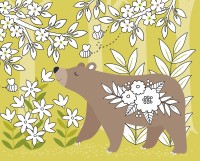 Peinture aquarelle - forêt enchantée