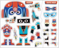 200 autocollants super-héros 200 autocollants super-héros