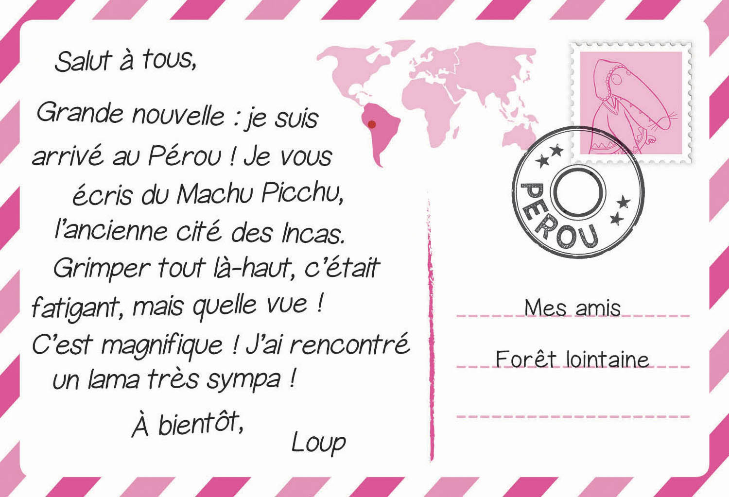 LE TOUR DU MONDE DE LOUP - LE JEU
