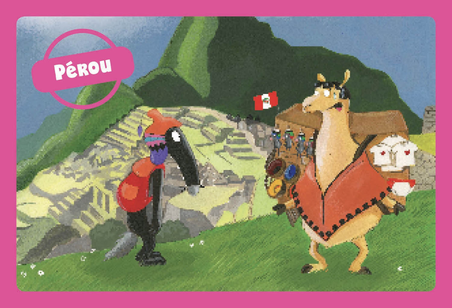 LE TOUR DU MONDE DE LOUP - LE JEU