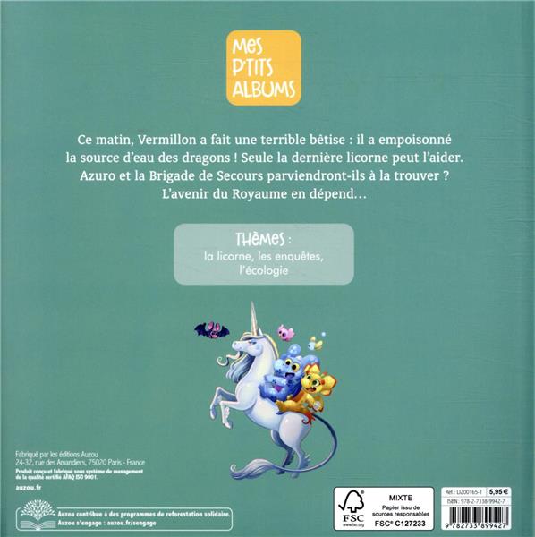 Azuro Et La Dernière Licorne