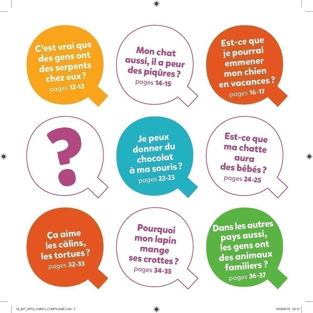 LES ANIMAUX DE COMPAGNIE