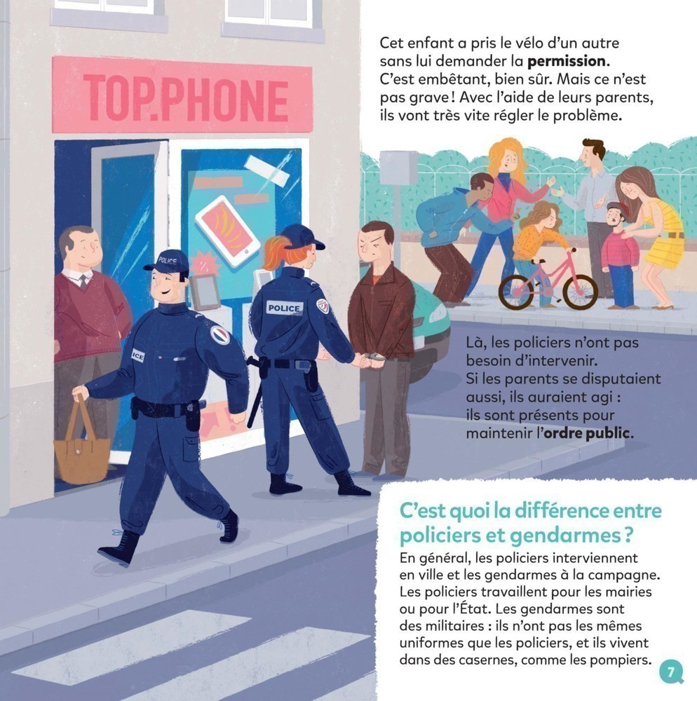 POLICIERS, JUGES, AVOCATS
