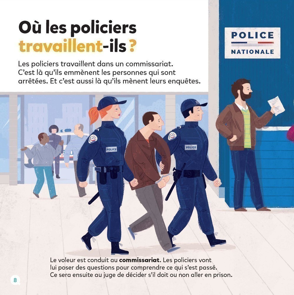 POLICIERS, JUGES, AVOCATS