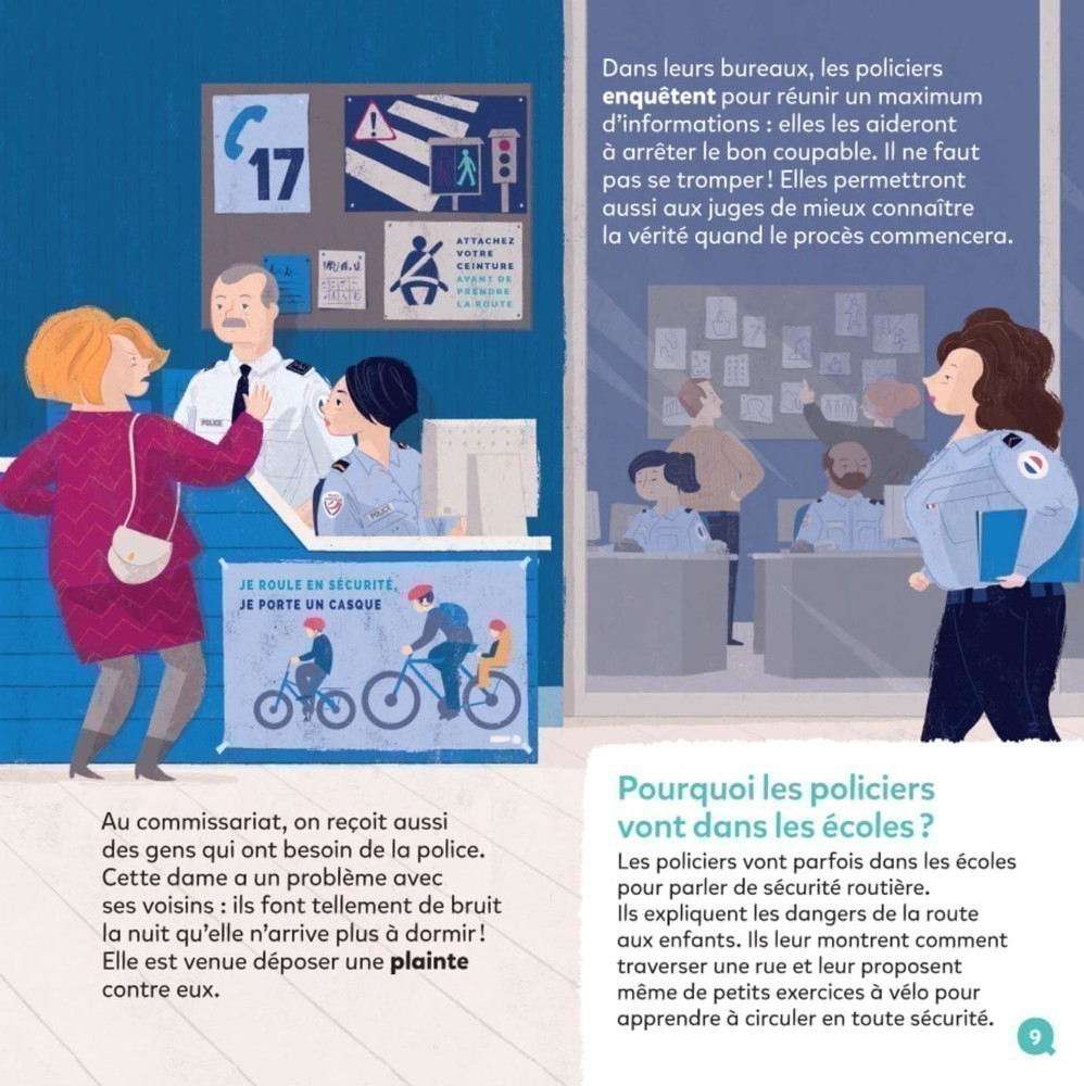 POLICIERS, JUGES, AVOCATS