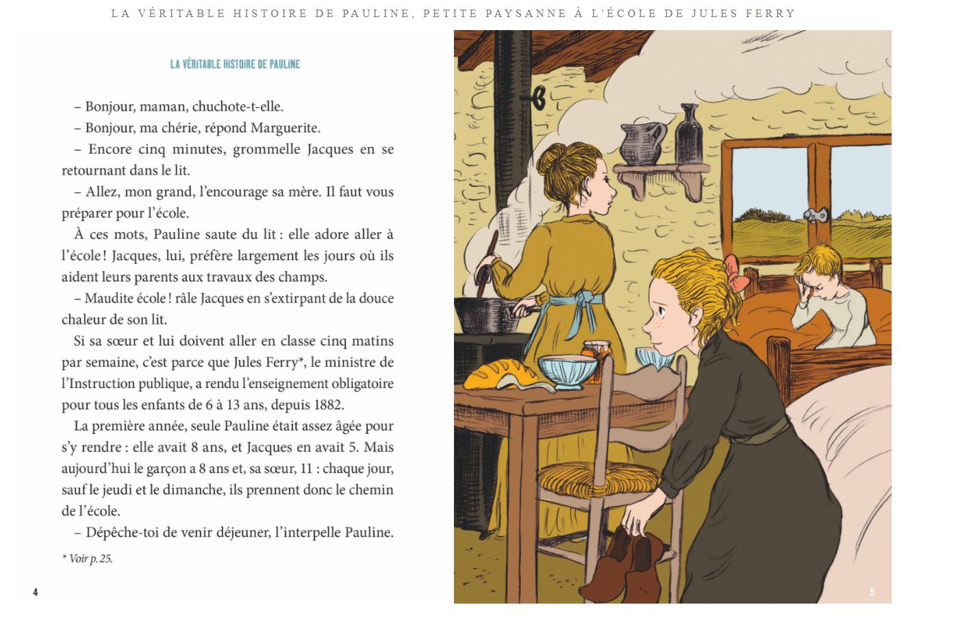 LA VERITABLE HISTOIRE DE PAULINE PETITE PAYSANNE A L