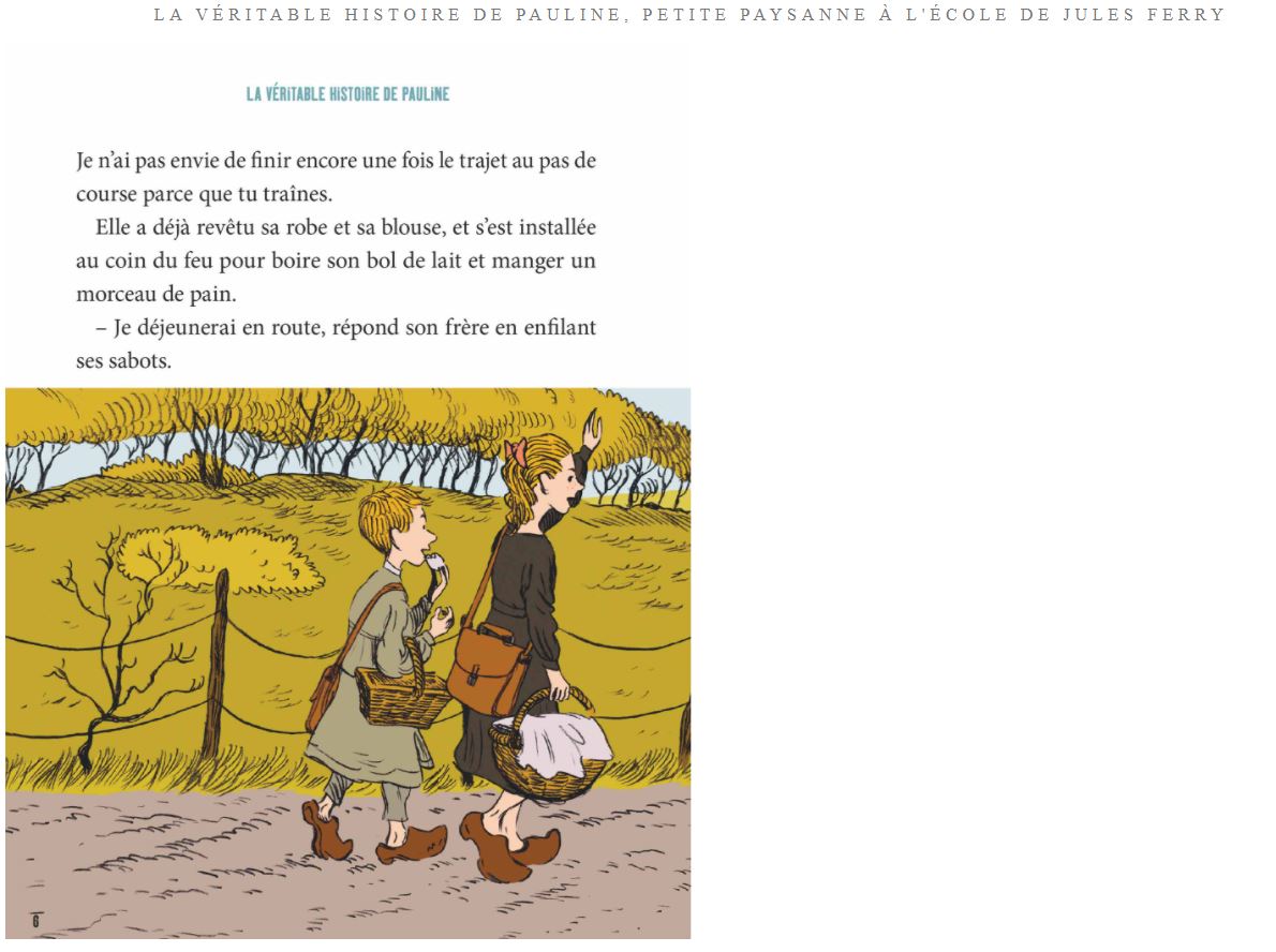 LA VERITABLE HISTOIRE DE PAULINE PETITE PAYSANNE A L