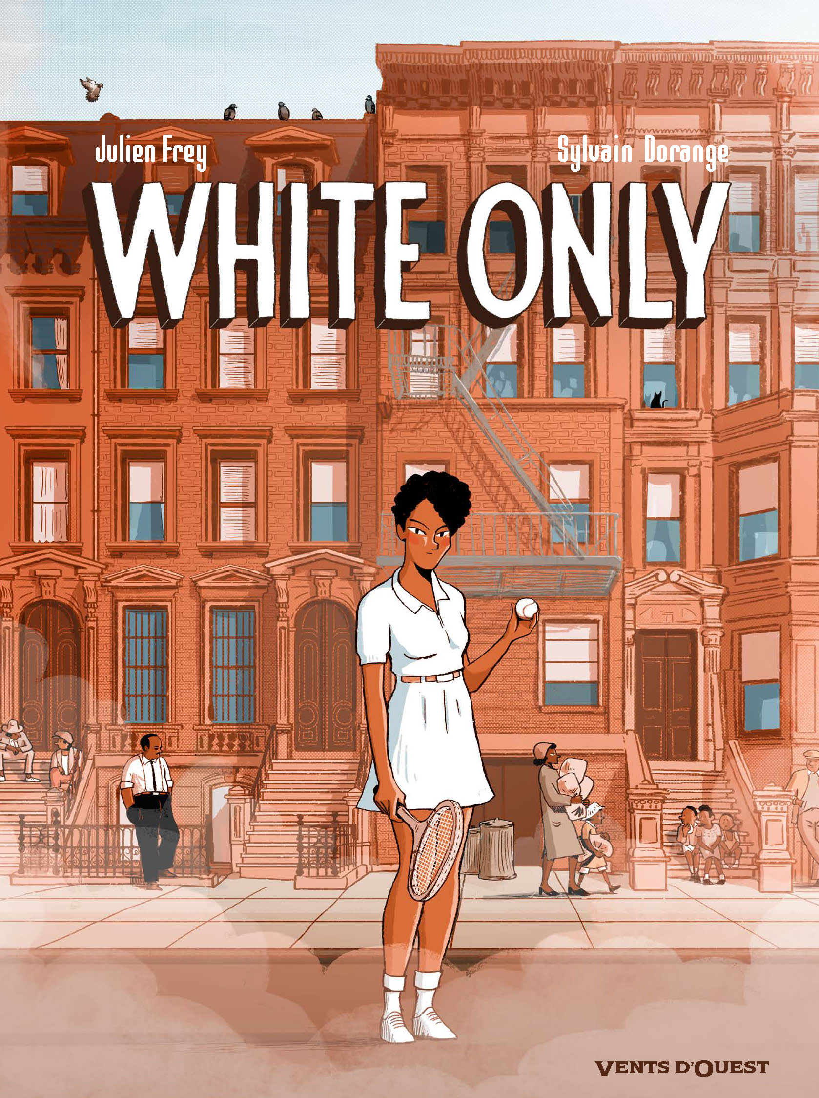 WHITE ONLY