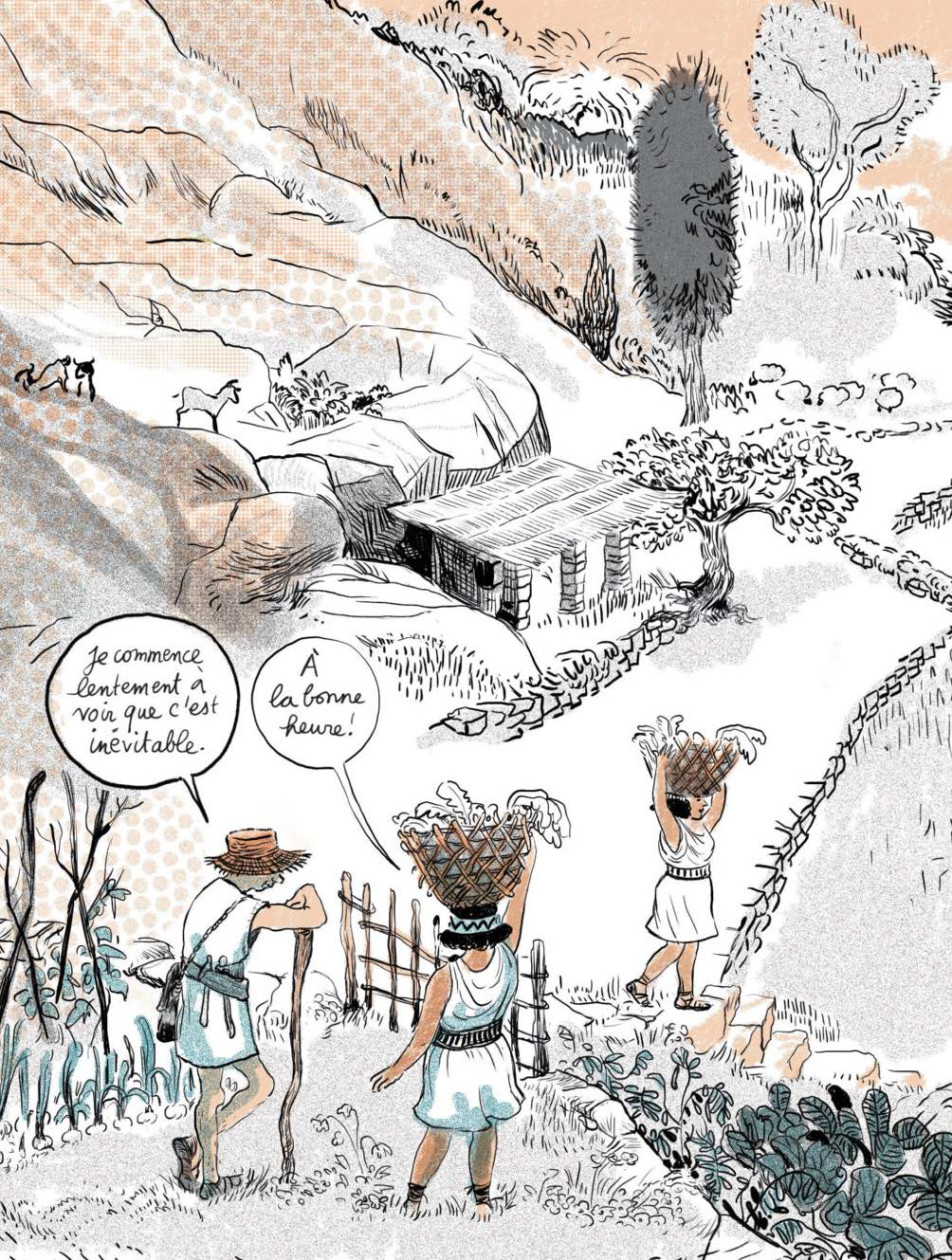 ATAN DES CYCLADES : ITINERAIRE D