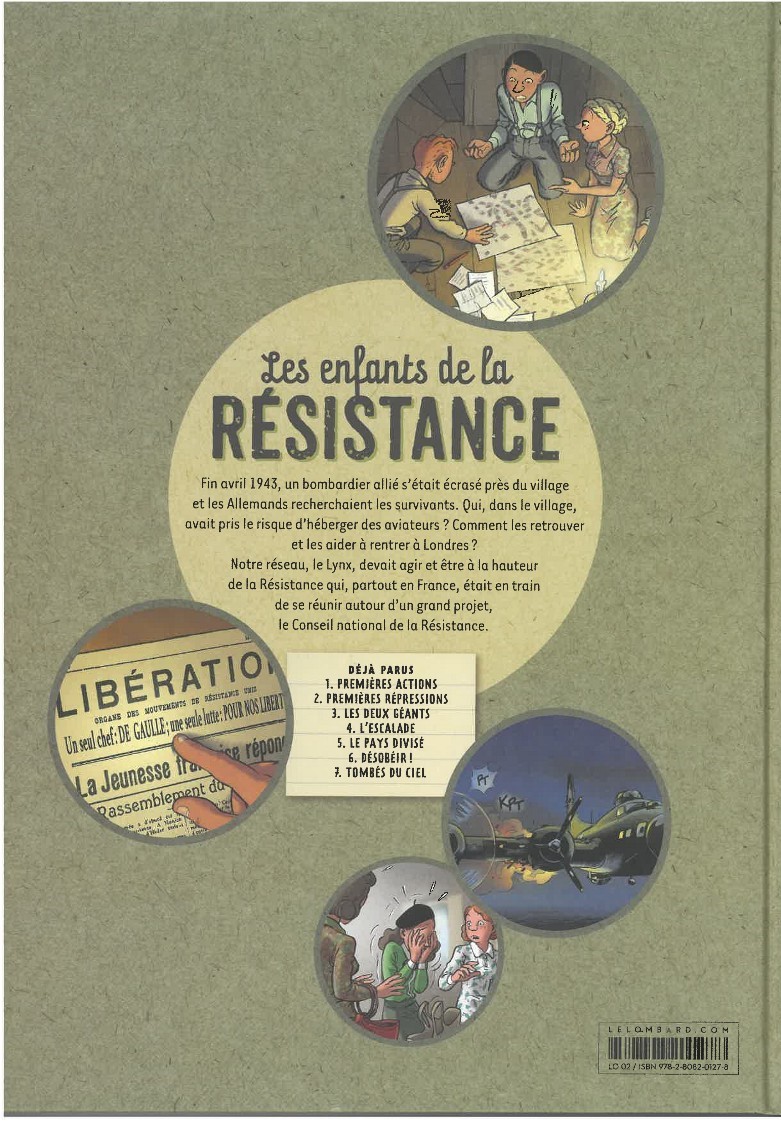 LES ENFANTS DE LA RESISTANCE T7 (TOMBES DU CIEL)