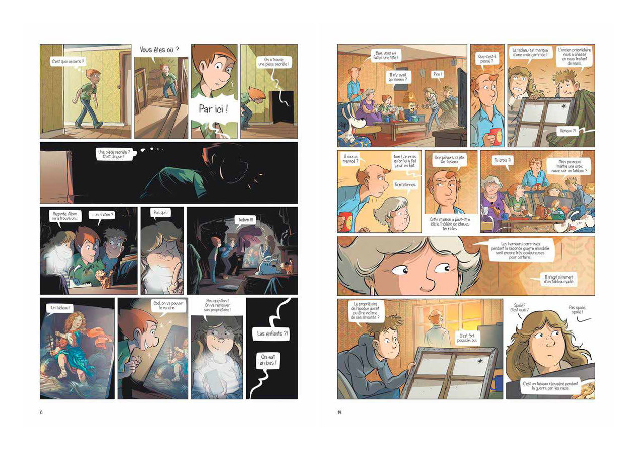 LA BRIGADE DES SOUVENIRS T5 LE TABLEAU DE RACHEL