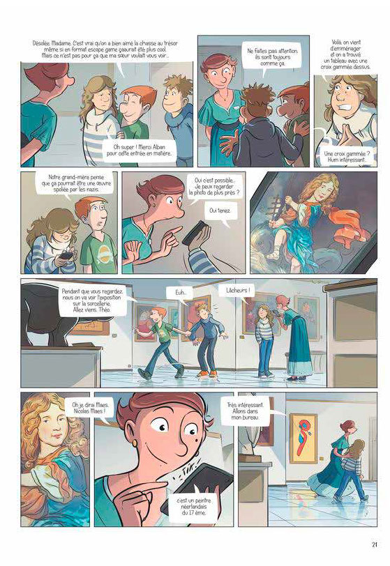 LA BRIGADE DES SOUVENIRS T5 LE TABLEAU DE RACHEL