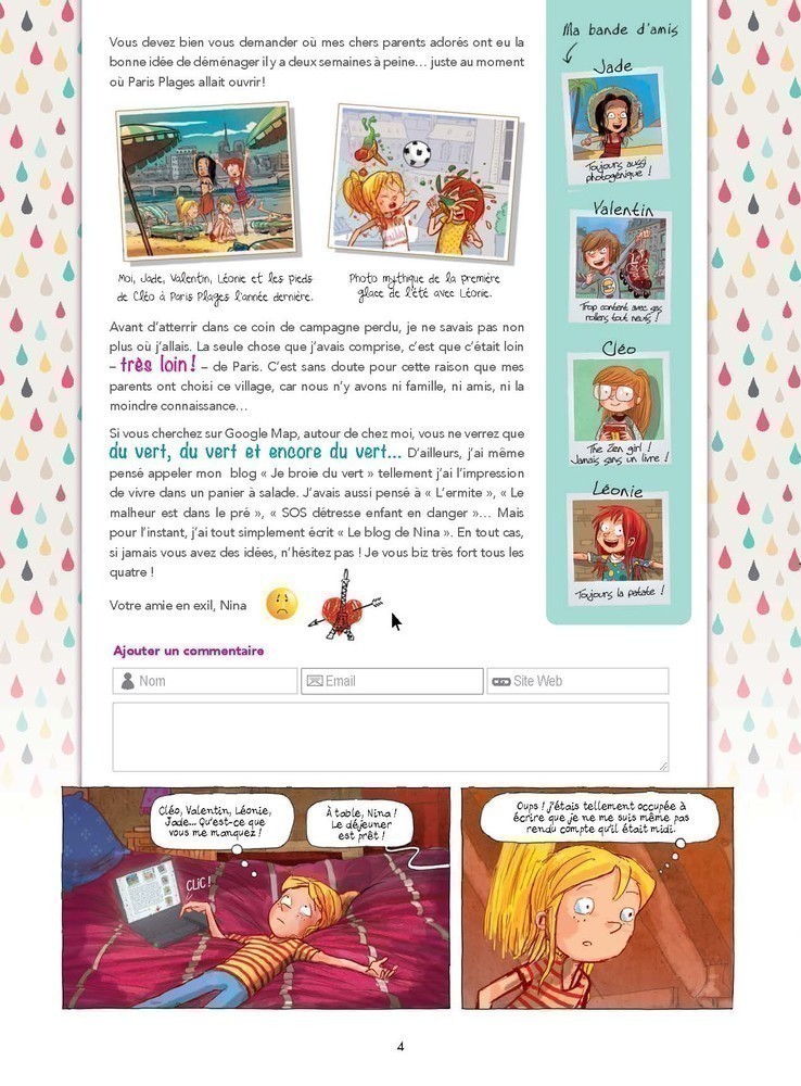 LE BLOG DE NINA (T1) LE BLOG DE NINA (T1)