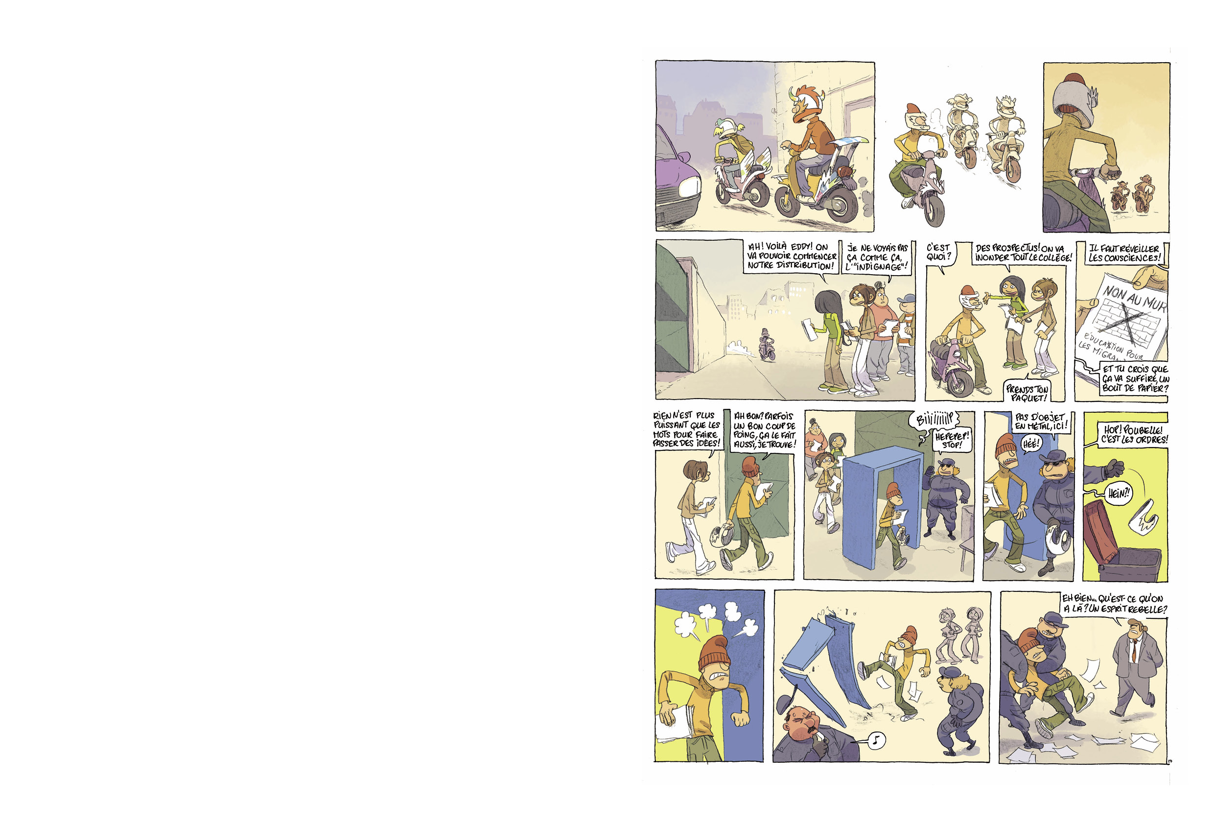 LES DOSSIERS DE ZAP COLLEGE T1 LE TRONE DE FER BLANC