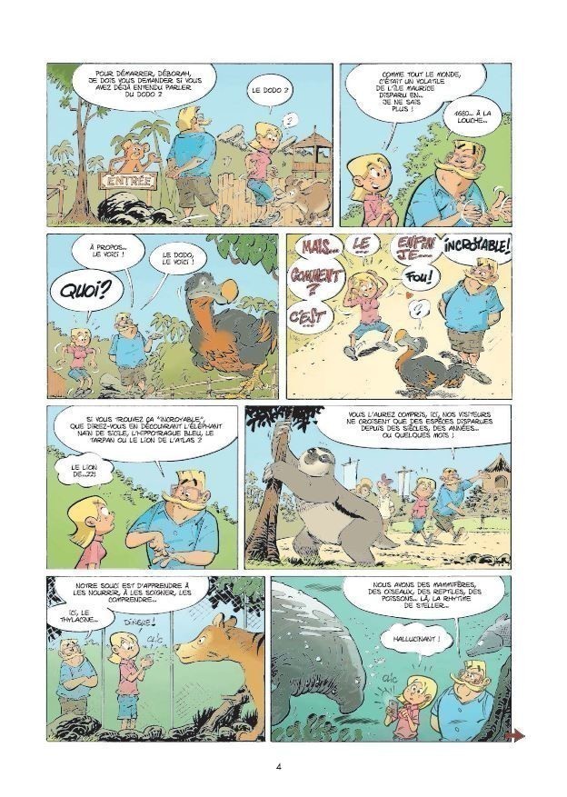 LE ZOO DES ANIMAUX DISPARUS T1