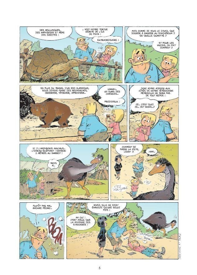 LE ZOO DES ANIMAUX DISPARUS T1