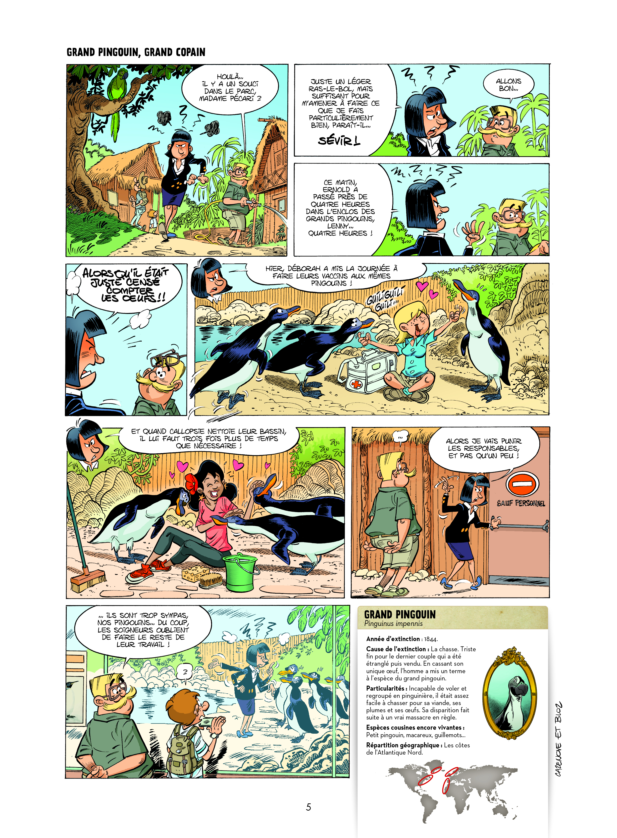 LE ZOO DES ANIMAUX DISPARUS T2