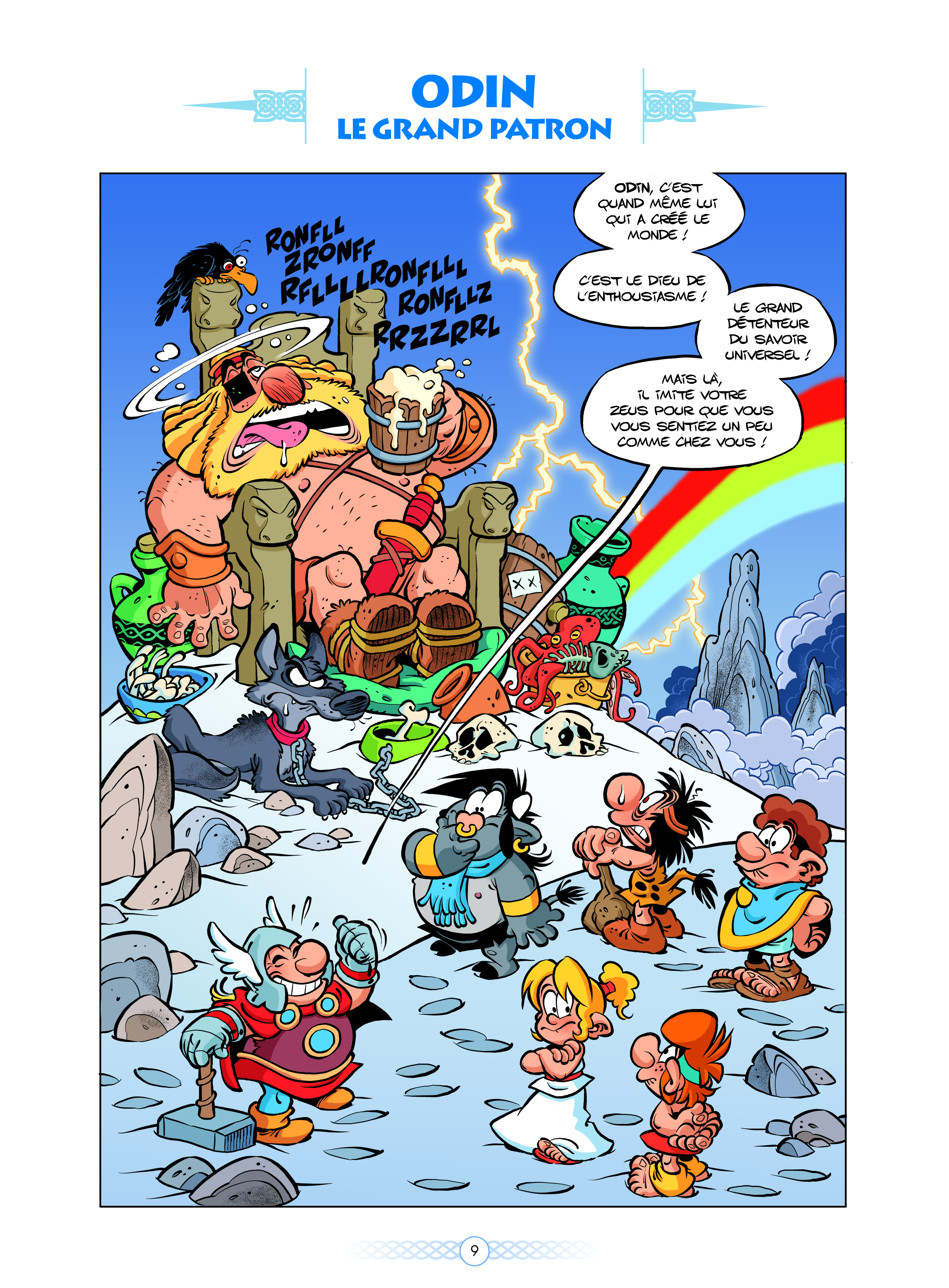 LES PETITS MYTHOS PRESENTENT : LA MYTHOLOGIE NORDIQUE