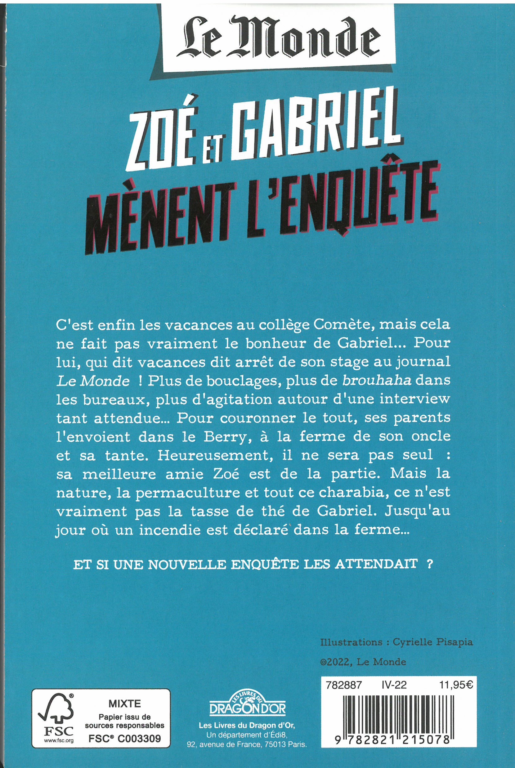 LE MONDE : ZOE ET GABRIEL MENENT L