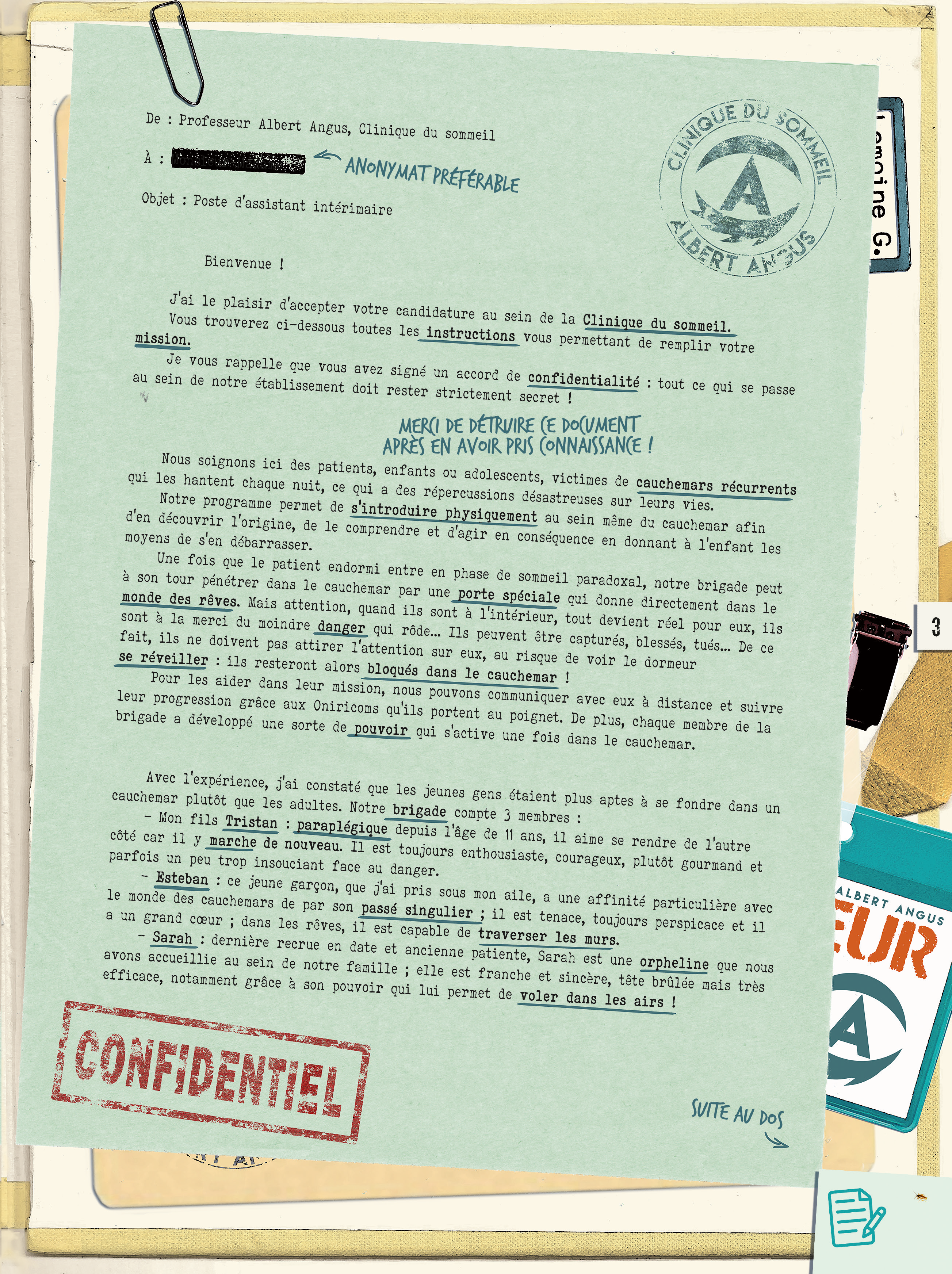 LA BRIGADE DES CAUCHEMARS : L