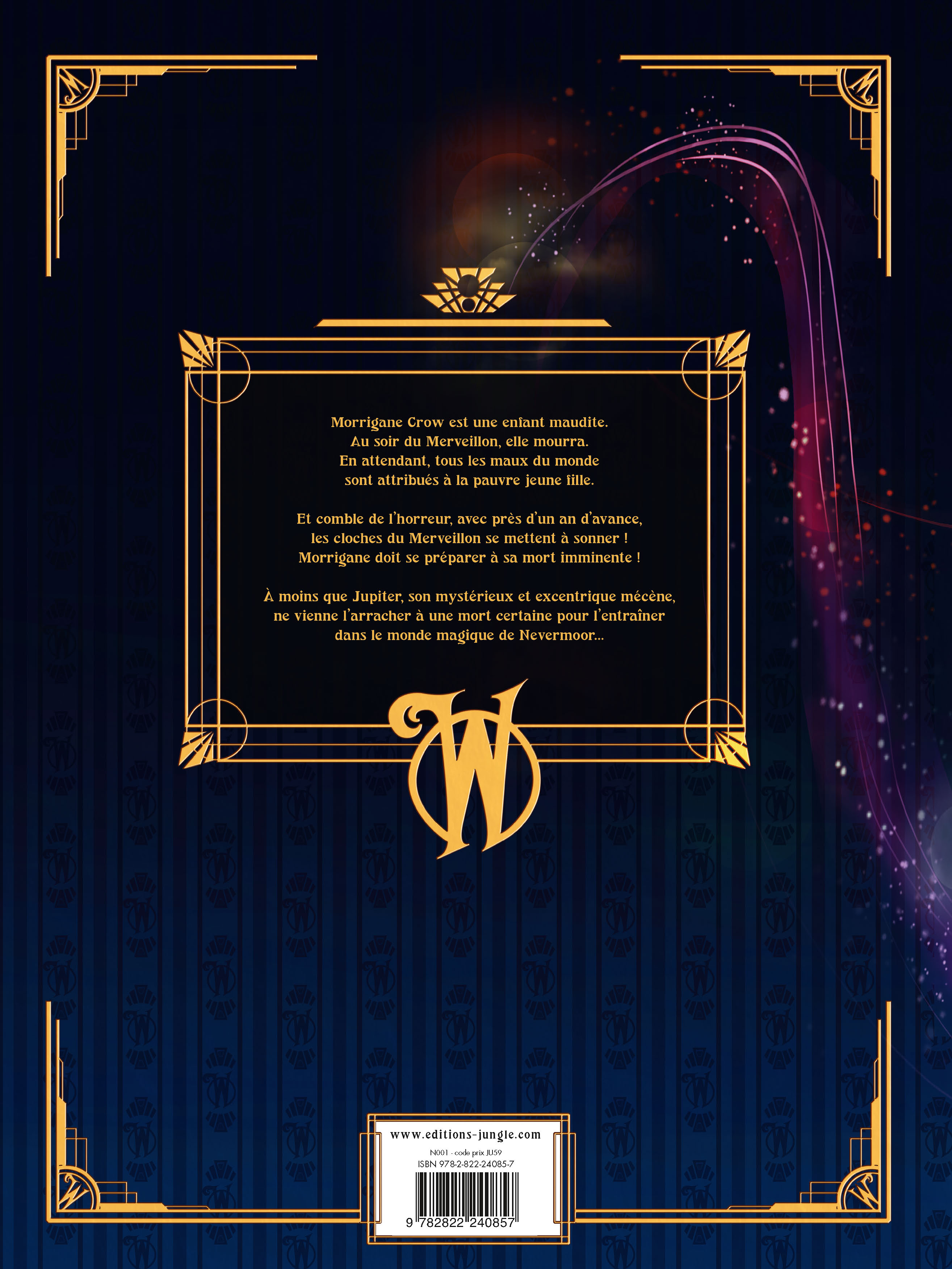 NEVERMOOR T1 LES DEFIS DE MORRIGANE CROW