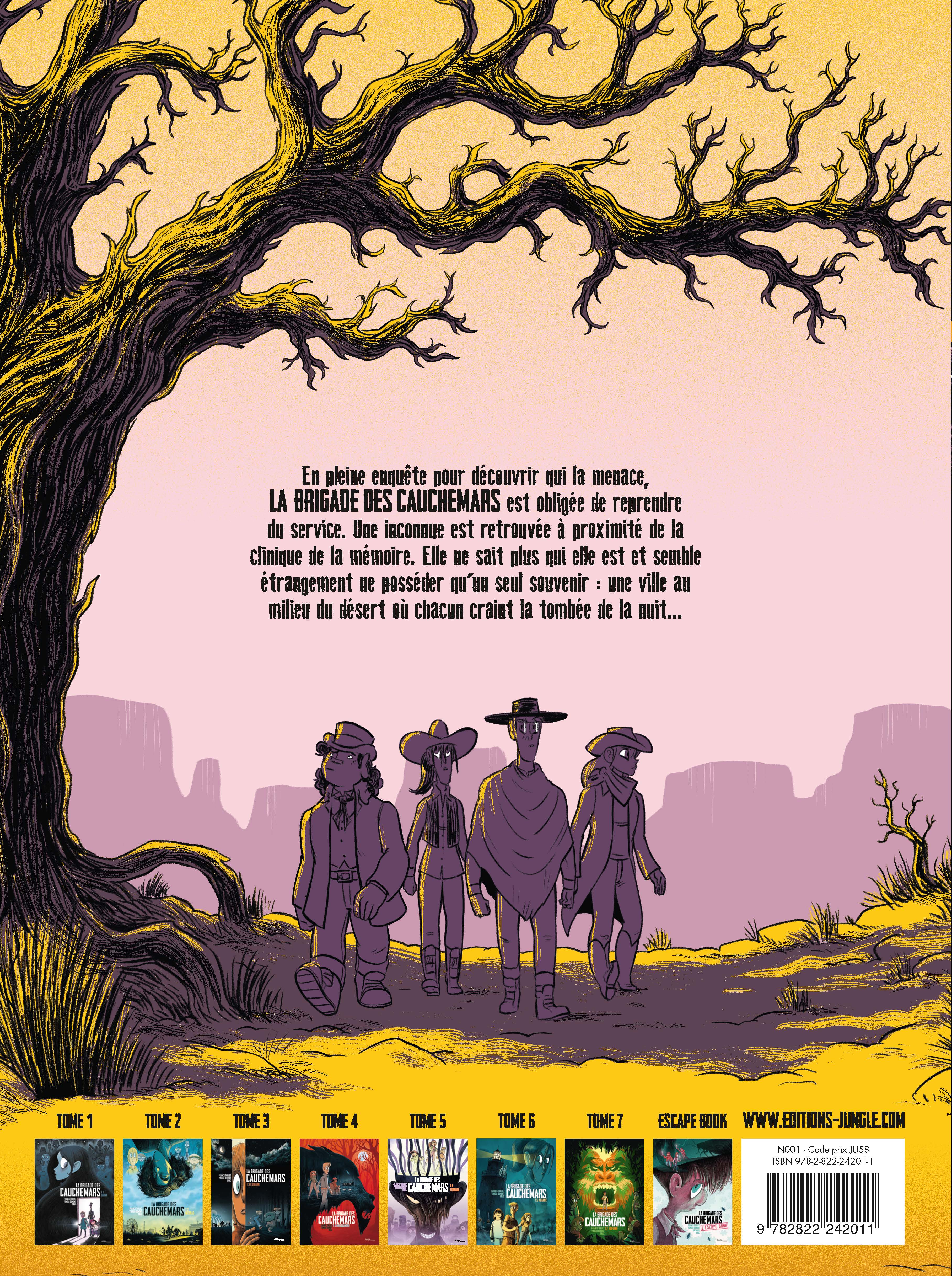 LA BRIGADE DES CAUCHEMARS T8 JANE