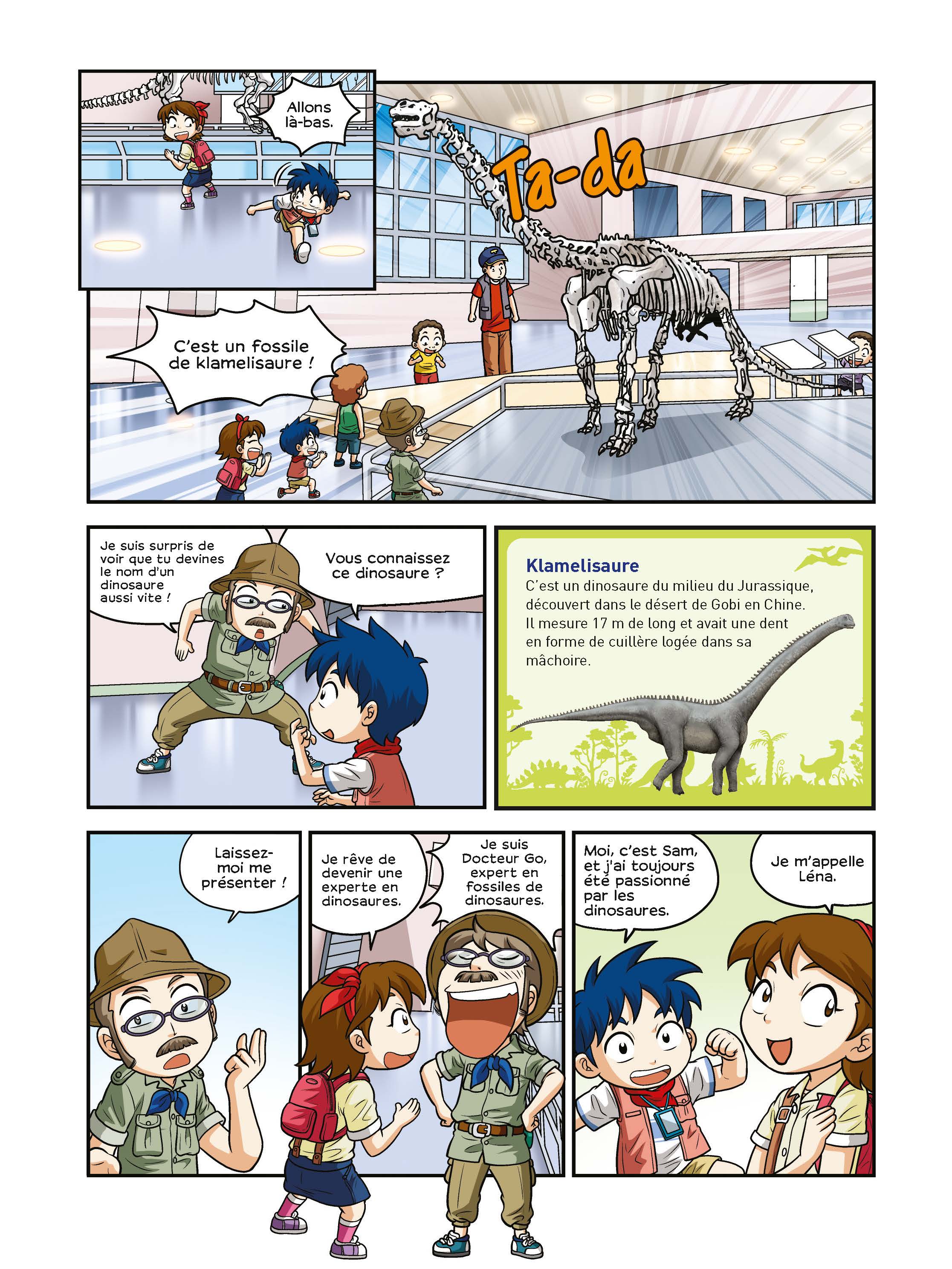 TOUT SAVOIR EN BD SUR LES DINOSAURES
