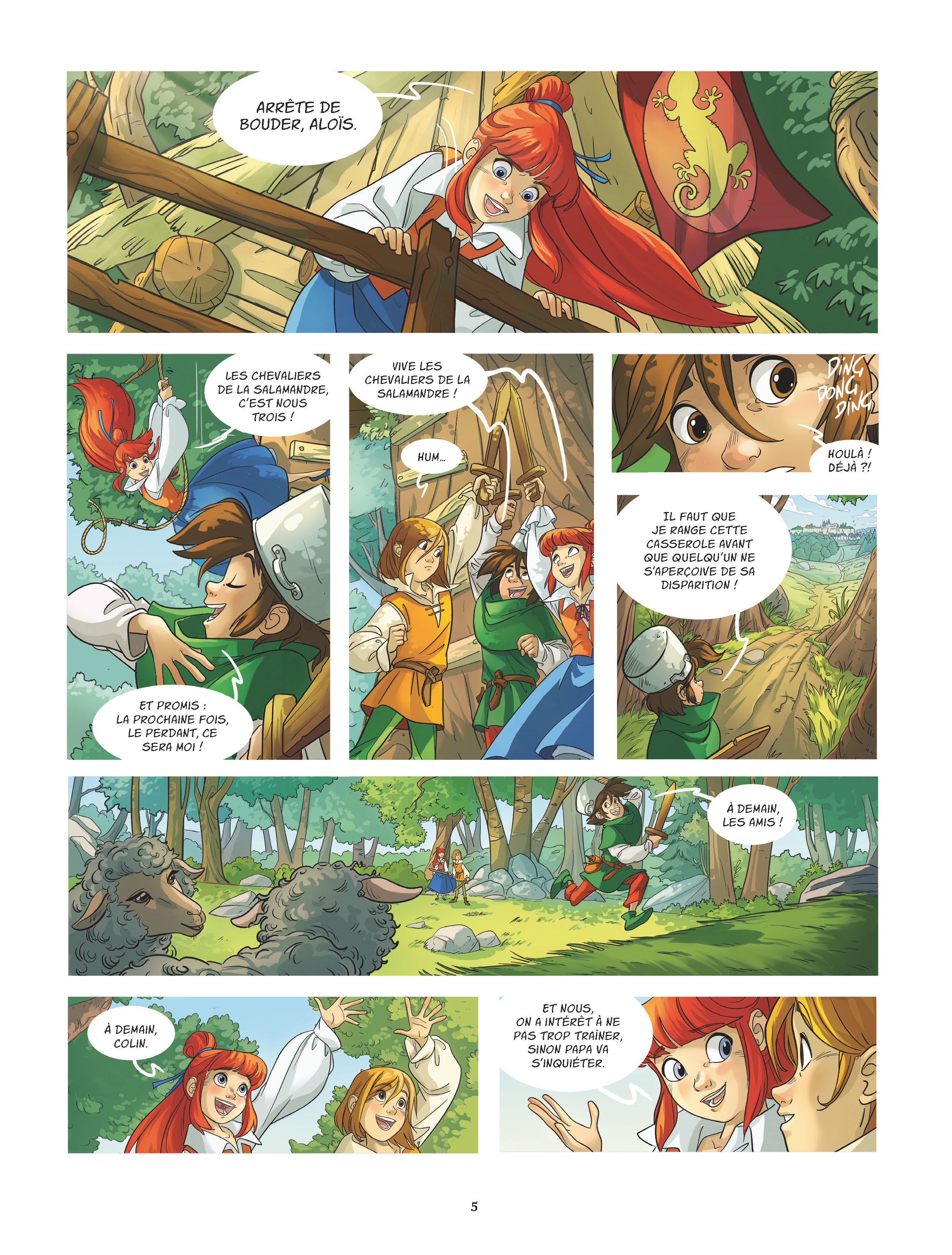 LE CLAN DES SALAMANDRES T1