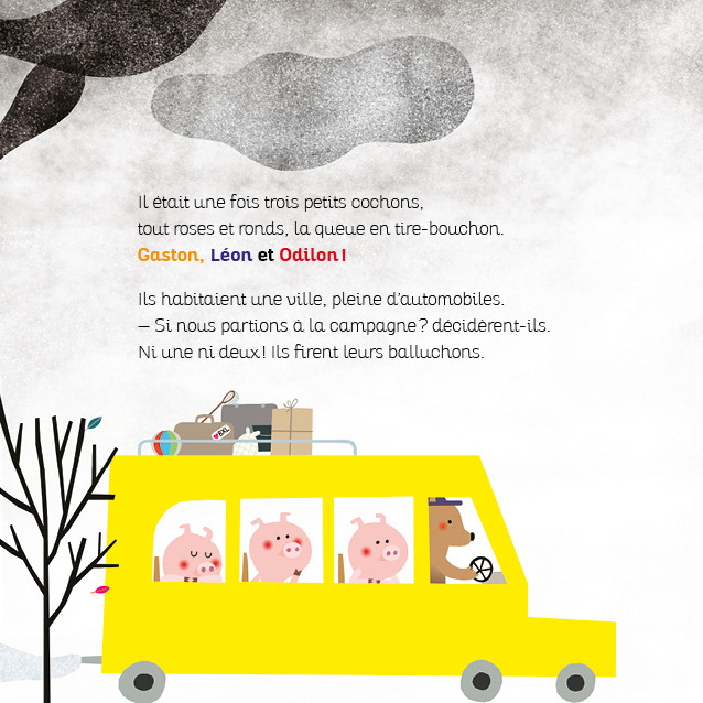 LES TROIS PETITS COCHONS