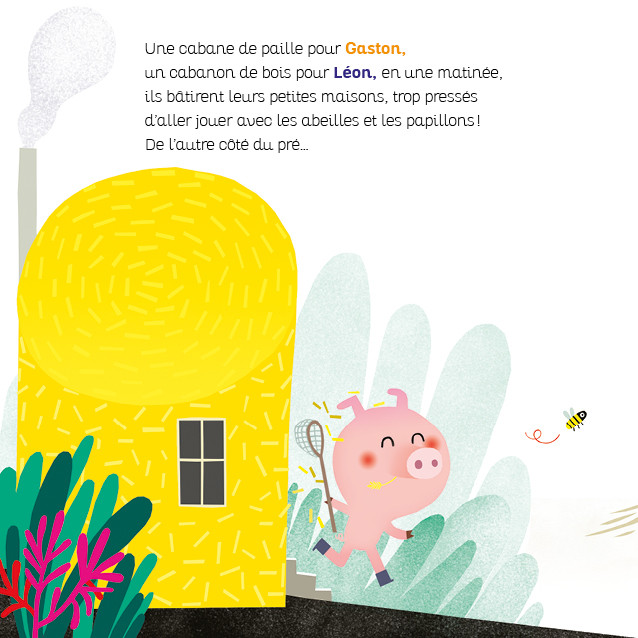 LES TROIS PETITS COCHONS