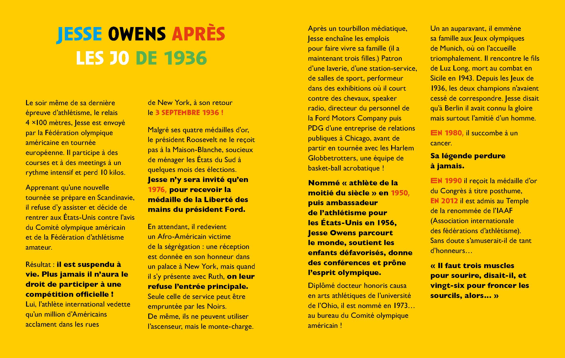 IL COURT ! JESSE OWENS, UN DIEU DU STADE CHEZ LES NAZIS