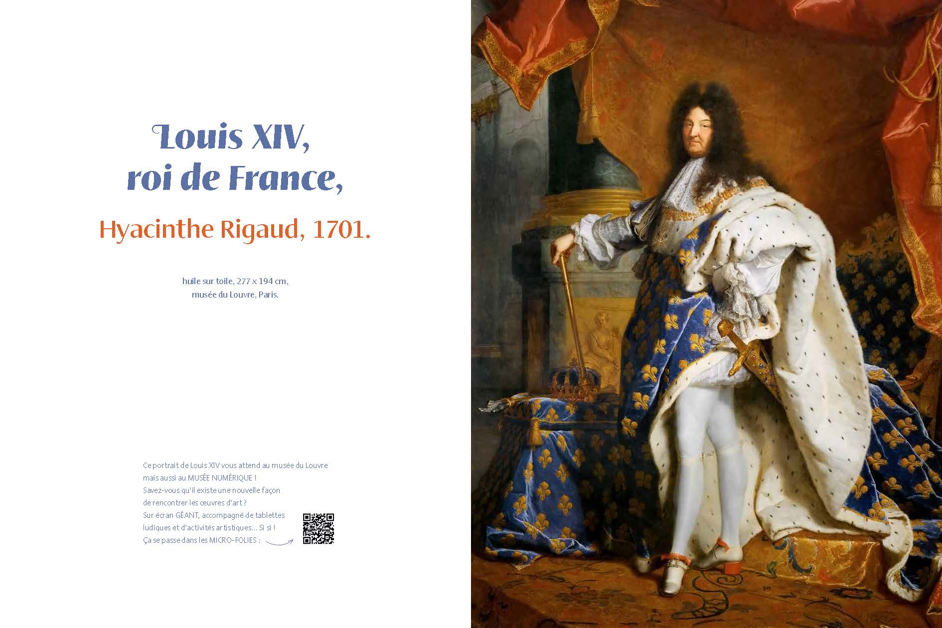 LE MOUCHERON QUI VOULAIT ETRE ROI : LOUIS XIV