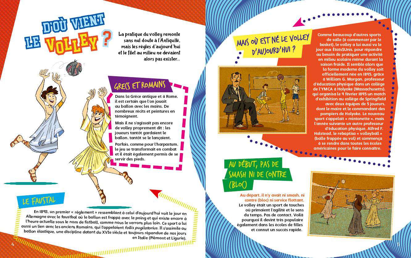 LE VOLLEY RACONTE AUX ENFANTS : PETIT GUIDE ILLUSTRE