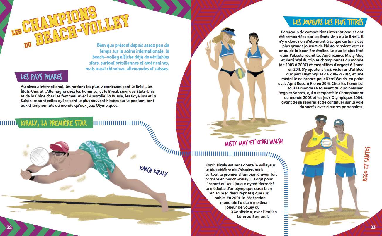 LE VOLLEY RACONTE AUX ENFANTS : PETIT GUIDE ILLUSTRE