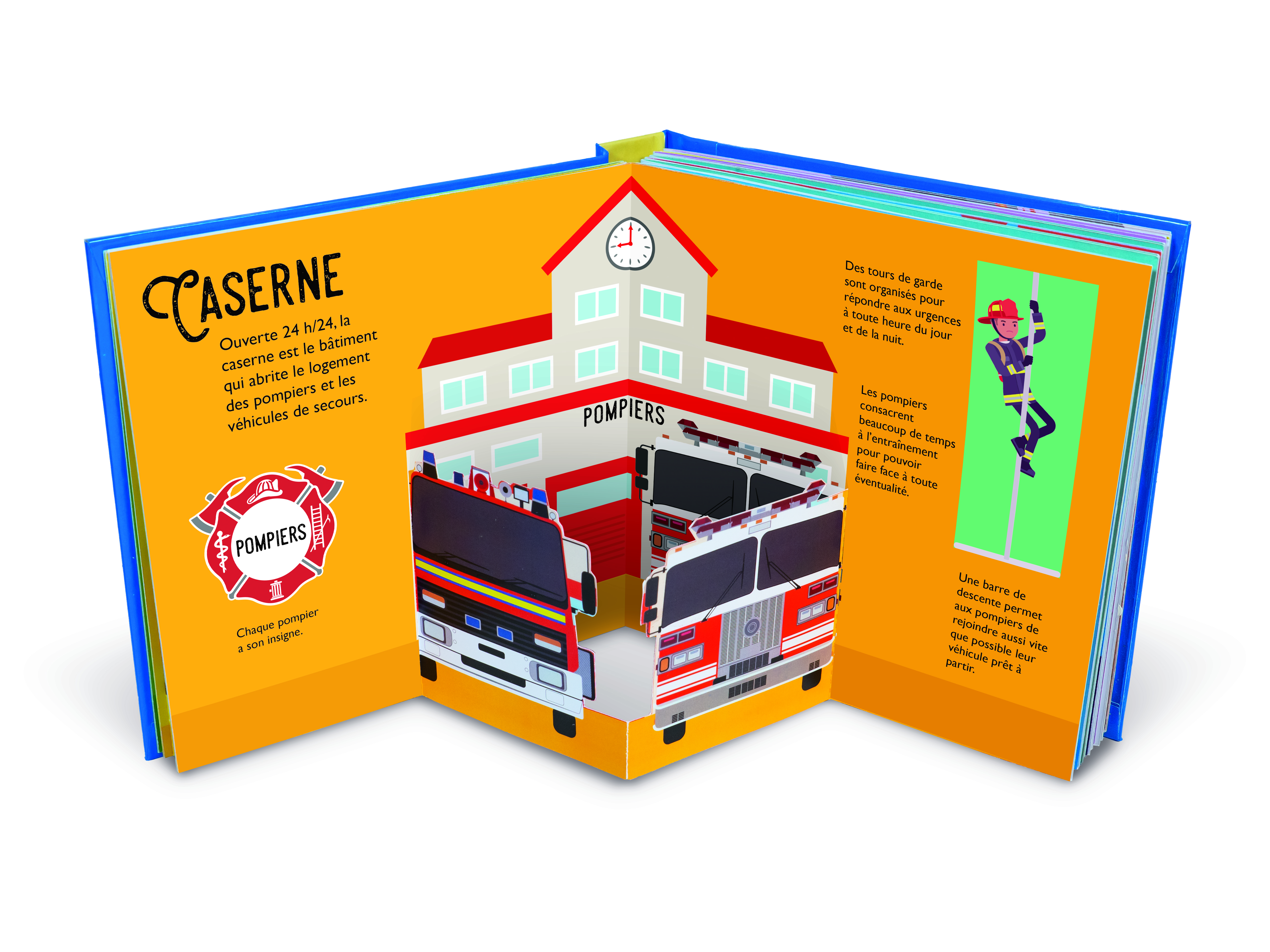 POMPIERS : 10 POP-UP