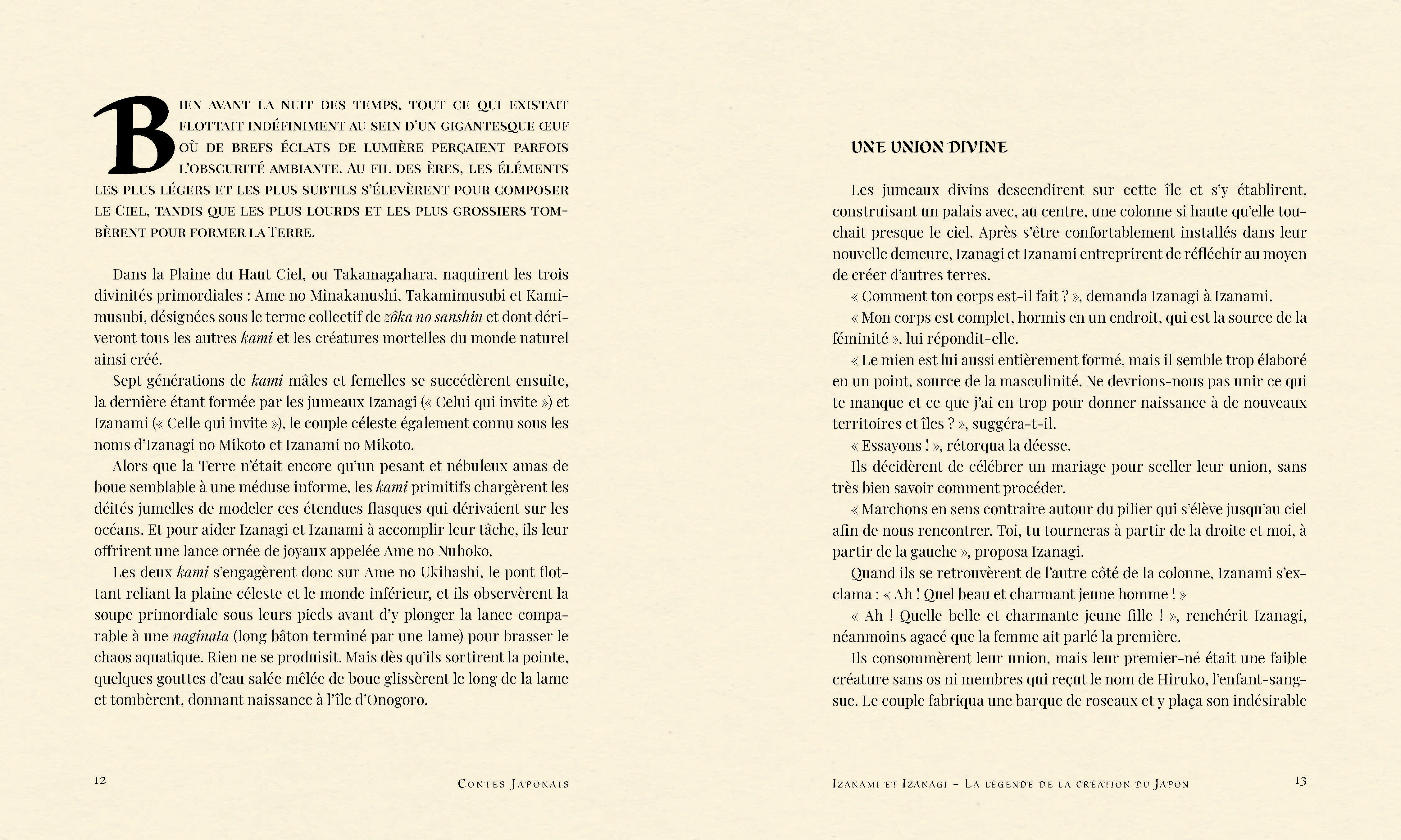 MYTHES ET LEGENDES DU JAPON MYTHES ET LEGENDES DU JAPON