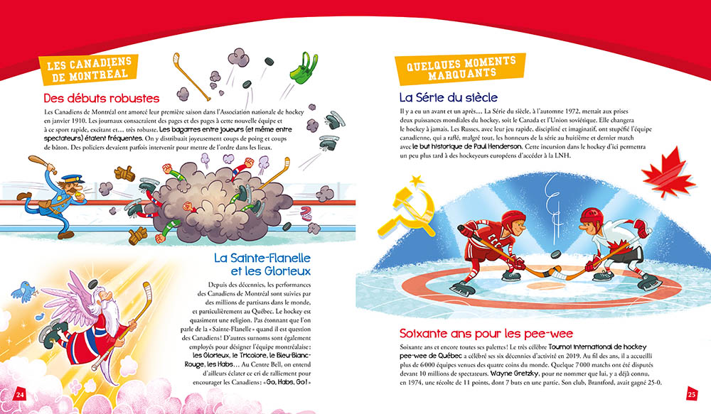 La Grande Épopée Du Hockey Au Québec