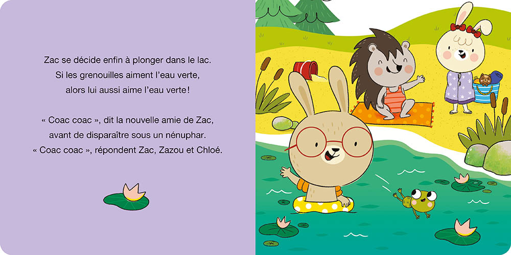 Zac Et Zazou Au Lac Des Grenouillles Zac Et Zazou Au Lac Des Grenouillles