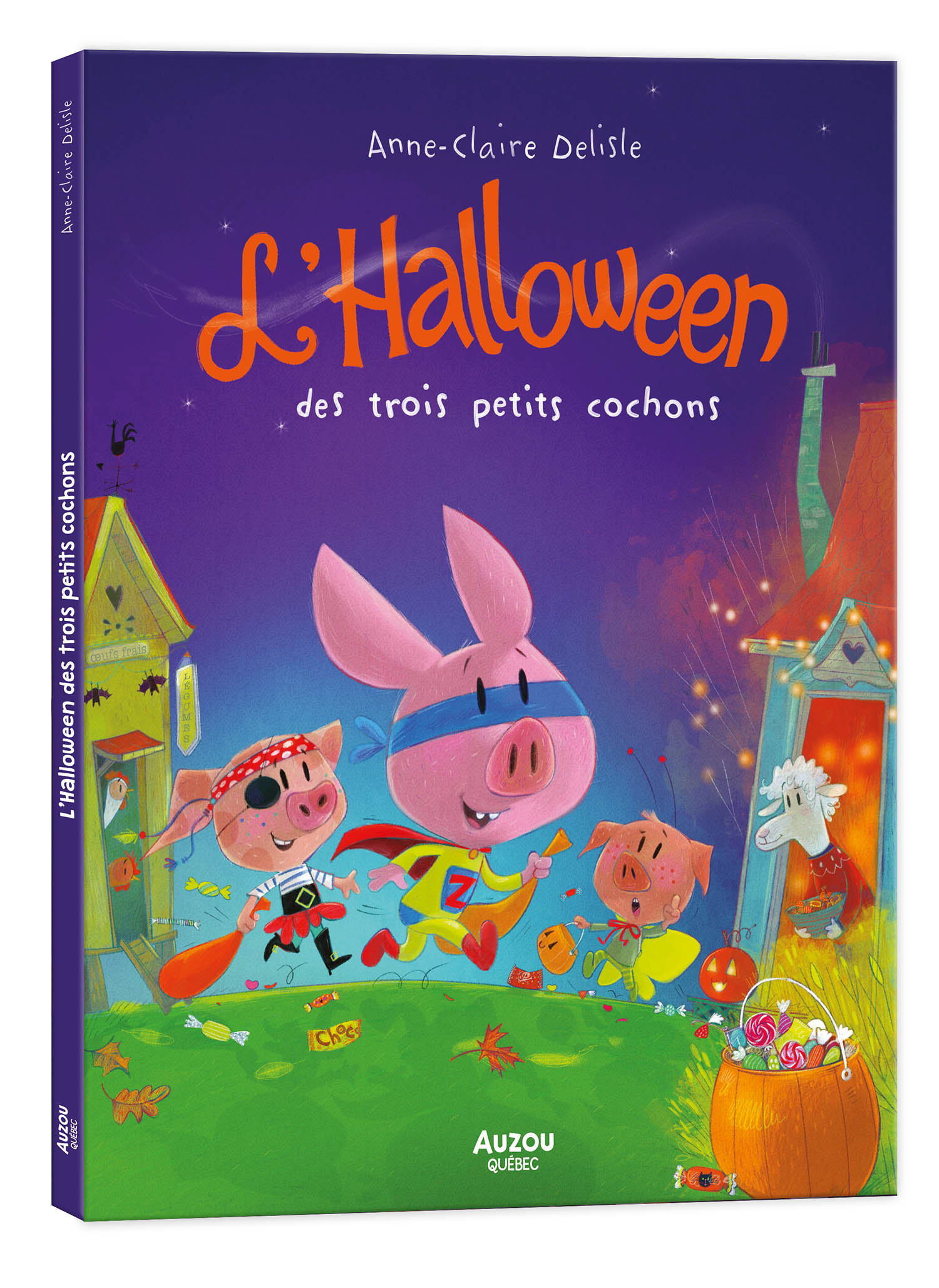 L'halloween Des Trois Petits Cochons