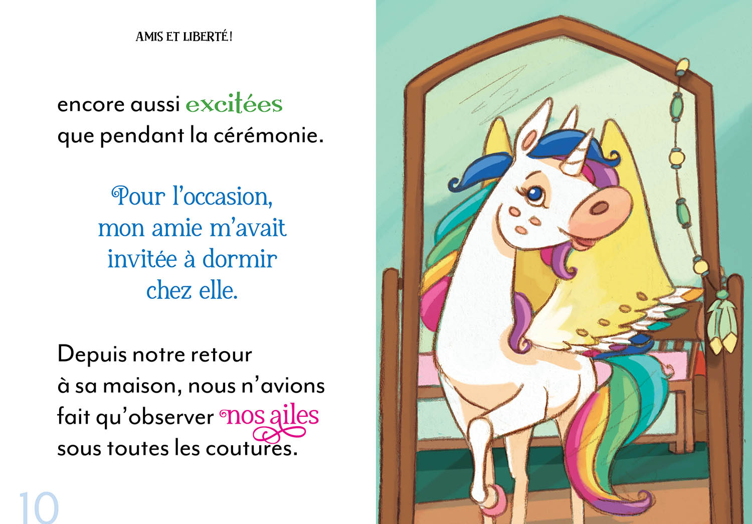 Carnet Secret D'une Licorne : Amis Et Liberté