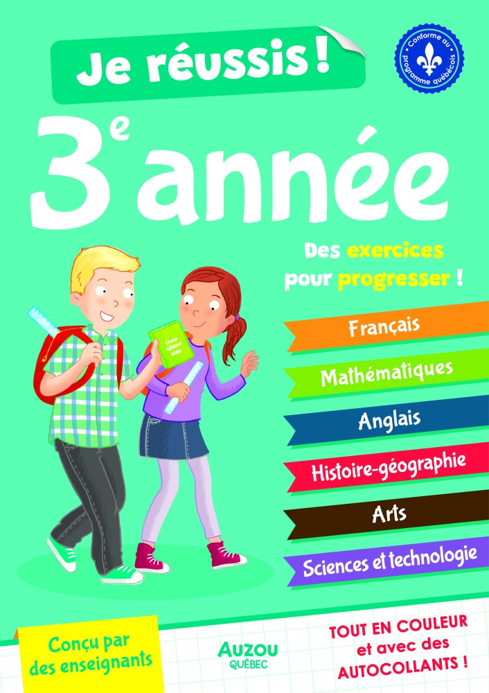 Je Réussis Ma 3E Année