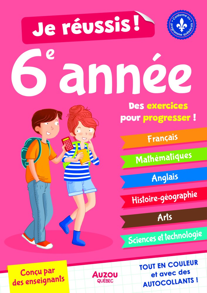 Je Réussis Ma 6E Année