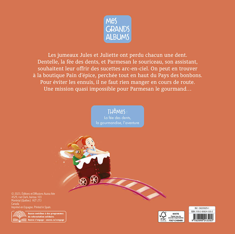 La Fée Des Dents Au Pays Des Bonbons.