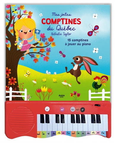 Mes Jolies Comptines Du Québec Au Piano (Ne)