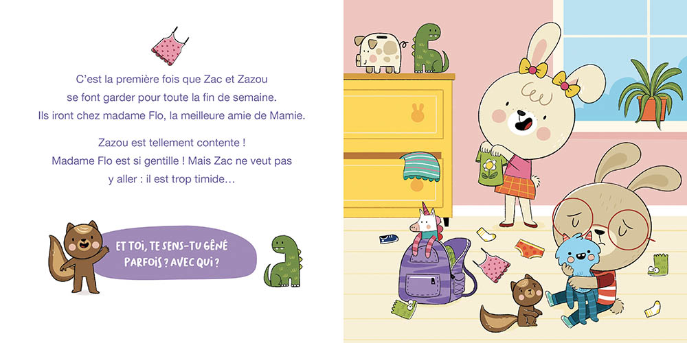 Je Grandis Avec Zac Et Zazou : Je Suis Timide !