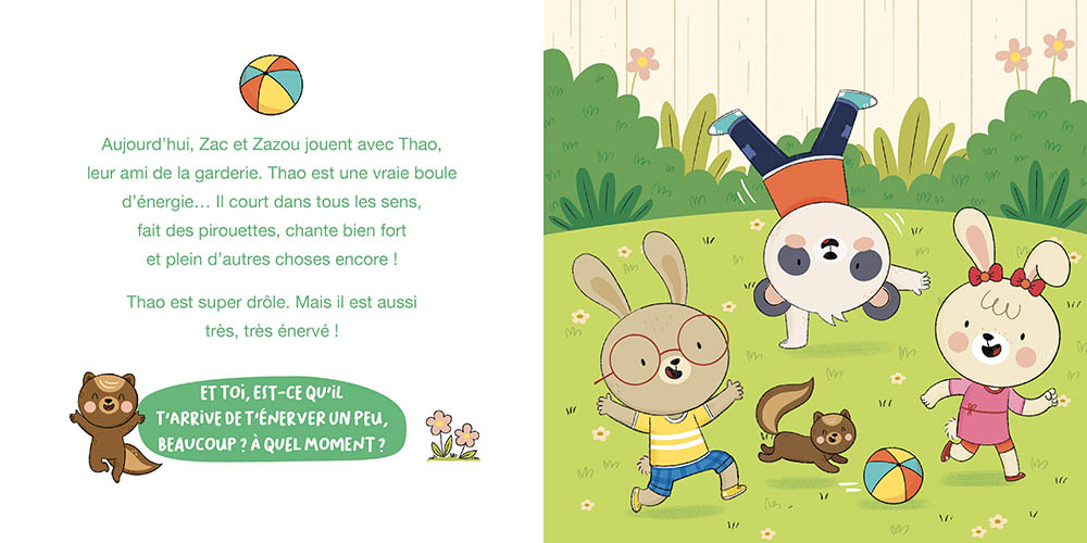 Je Grandis Avec Zac Et Zazou : Calme Et Relax