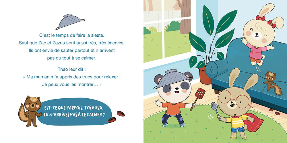 Je Grandis Avec Zac Et Zazou : Calme Et Relax