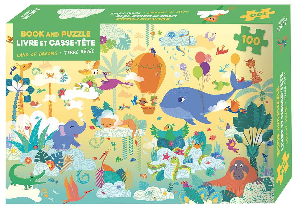 Terre Rêvée : Livre Et Casse-Tête